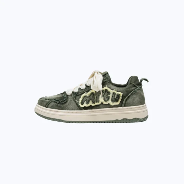 Denim Breathable Thick-soled Ins Trendy Casual Retro Canvas Shoes