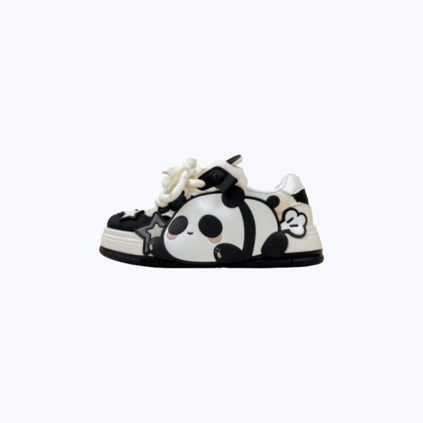 Cute Panda Student Sports Casual Shoes