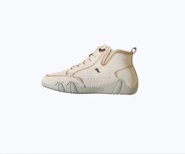 Men's Simple Printed Genuine Leather Working Wear Ankle Boots