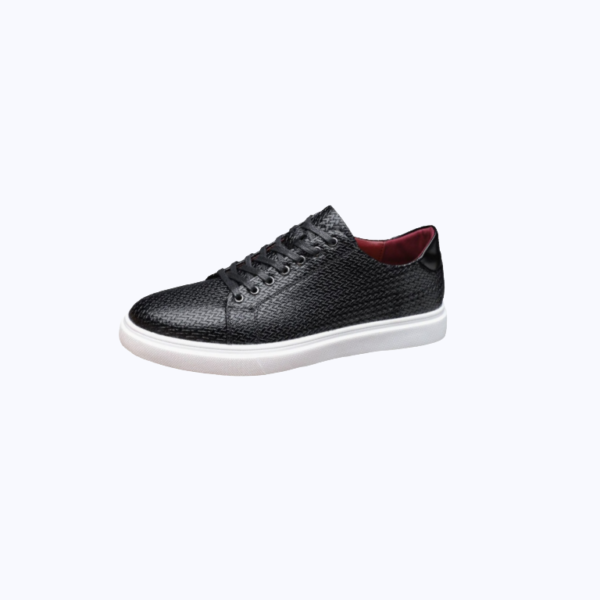 British Style Comfortable Breathable Men's Leather Shoes Low-top Flat Business